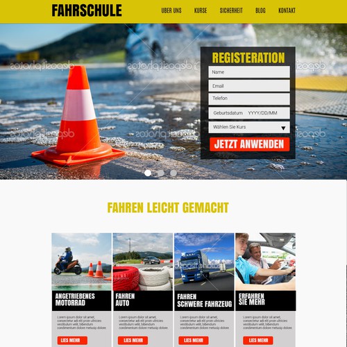 WordPress theme design contest entry by DezignManiac
