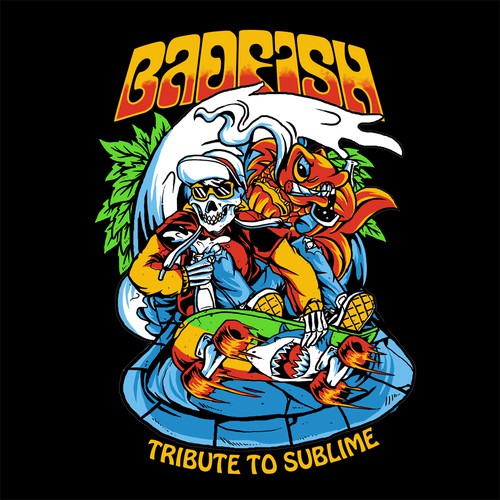 Badfish: A Tribute to Sublime T Shirt Design by yoguputra