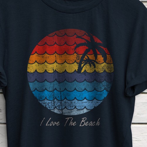 [GUARANTEED] Beach-themed tee-shirt Design by smwdy