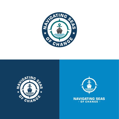 Nautical themed conference logo! Design by nurmaelani