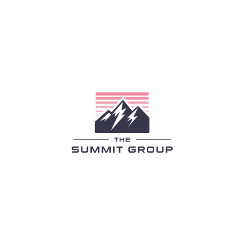 The Summit Group - A logo for the company and professional athletes Design by Vic People Studio