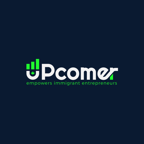 An Approachable Logo For A Company breaking down barriers for immigrant entrepreneurs in Canada Design by airdesigns24