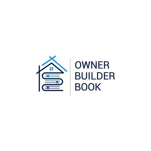 The New Owner Builder Book Logo Design by Creator Hub