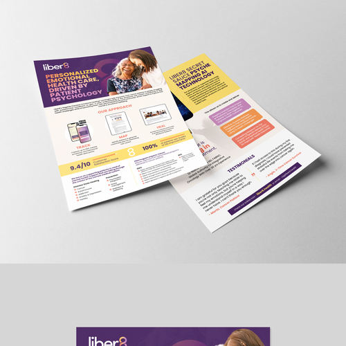 Design a clean, beautiful flyer about our Mental Health company Design by vcreativecloud