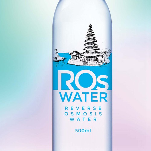 Design a Mineral Water Bottle Label Réalisé par neoflexdesign