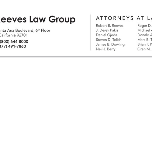 Law Firm Letterhead Design Design by mhickeydesign