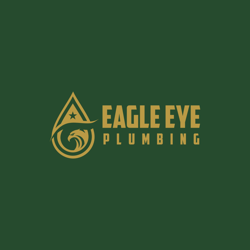 Eye catching and very marketable logo for plumbing company. The company name is Eagle Eye Plumbing Design by Zept'ID99™