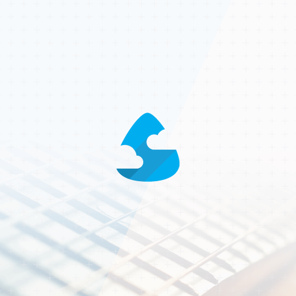 Minimalistic flat logo