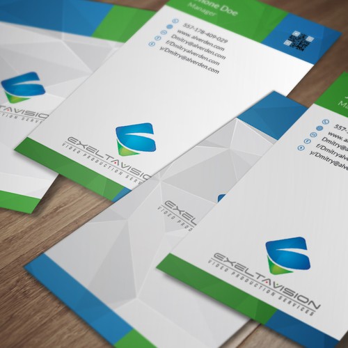 Business Card to represent THREE Service Divisions Design by Twin Ashek Masum