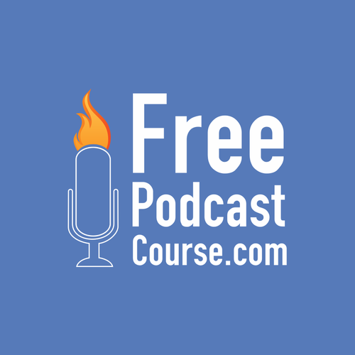 Free Podcast Course .com | Logo design contest