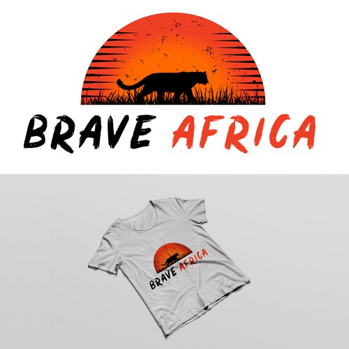 African Adventure Safari Company Logo Design réalisé par Purple V design