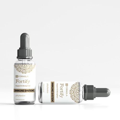 Herbal Tincture Label that Stands OUT! Design by Hanisha P Patel