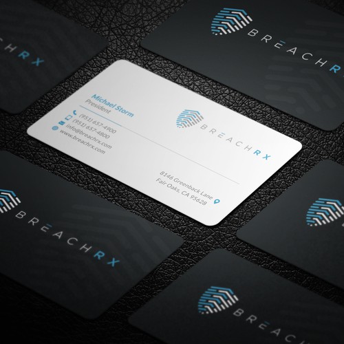 Professional B2B Card for Cyber Security Software Company Design by Galaxiya