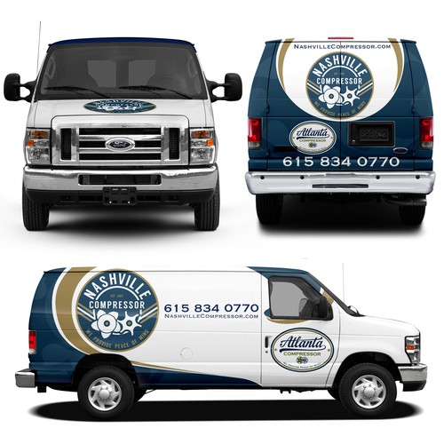 Van wrap for Industrial Service Company Design by ssrihayak