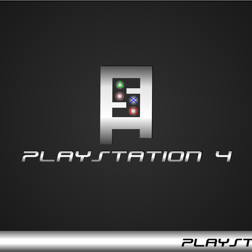 Community Contest: Create the logo for the PlayStation 4. Winner receives $500! デザイン by Adham333