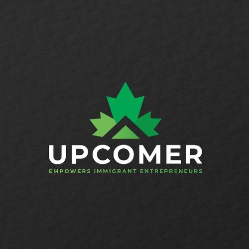 An Approachable Logo For A Company breaking down barriers for immigrant entrepreneurs in Canada Design by Bali Studio √