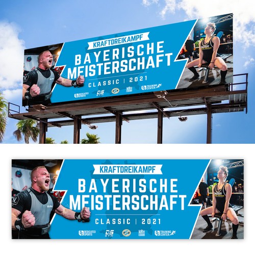 Unique, modern banner design for print - sports competition Design por 123Graphics