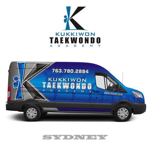 Create car wrap for martial arts van Car, truck or van wrap contest