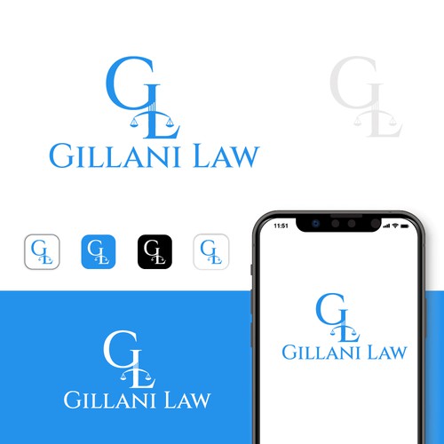 Gillani Law Firm Design by Shifat99d