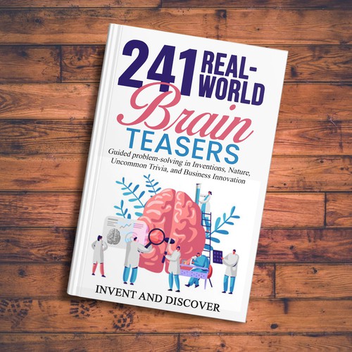 Book Cover - Creativity, Innovation, Inventions, Lateral thinking Design by Zahari Studio