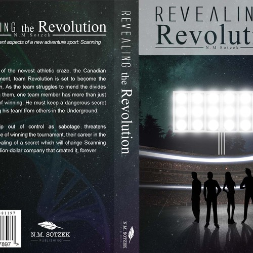 Designs Design an awesome cover for Science/sportsfiction novel