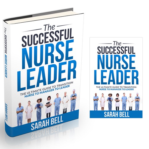 I need a powerful book cover that will appeal to nurses and healthcare professionals. Design by Alex_82