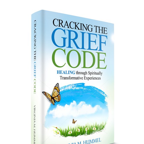 Create an intriguing paperback cover for Cracking the Grief Code Design by ArtSpark