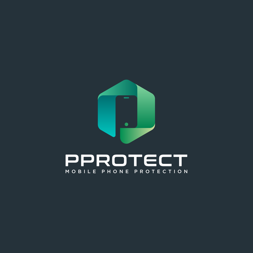 PPROTECT (Phone protect logo) (mobile cases and screen protectors) Design by ahza99™