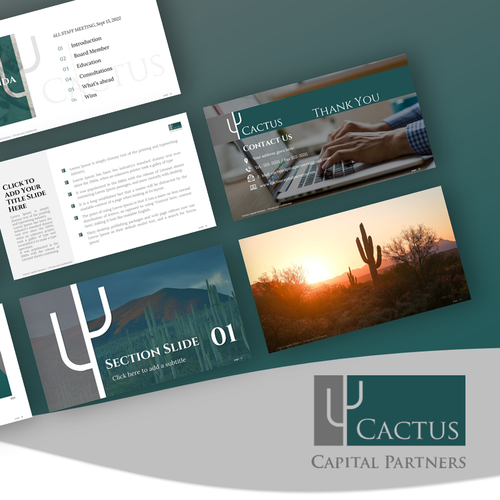 Investment Professional Looking for a PPT Template for Recenlty Launched Investment Firm Design by jose leandro