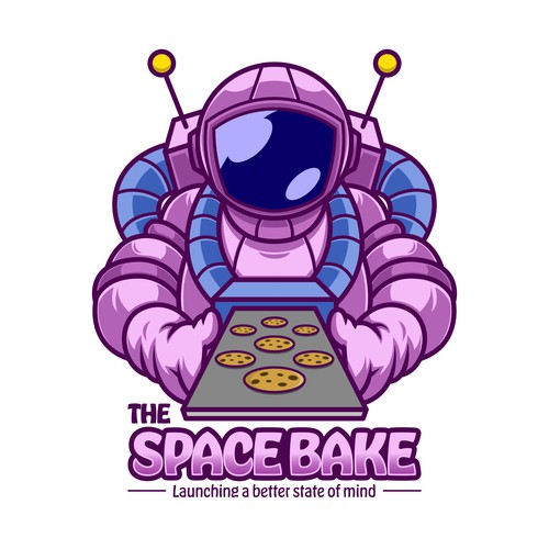 The Space Bake, Exploring different worlds in your mind. Lets Gooooo! Design by CMWDesign