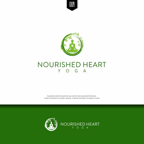 Nourished Heart Yoga needs a contemporary, minimalist logo Design by fortyeight.studio™