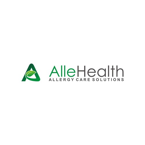 Create a logo for a new allergy company called AlleHealth Design by Lemonetea design