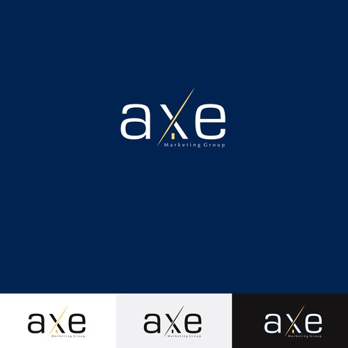 aXe Marketing Group needs a cool and creative logo Design by Passionately Curious