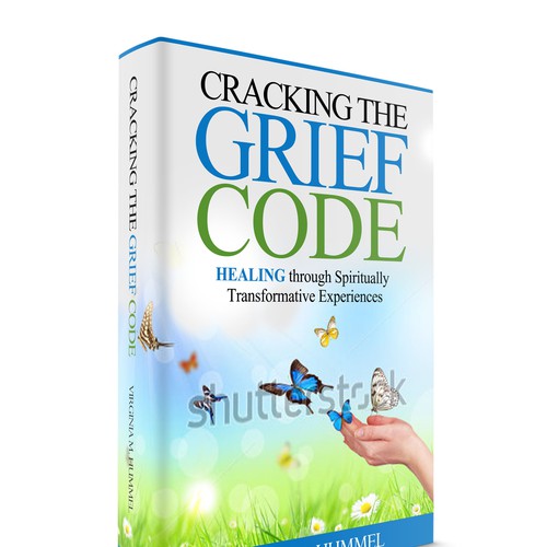 Create an intriguing paperback cover for Cracking the Grief Code Design by ArtSpark