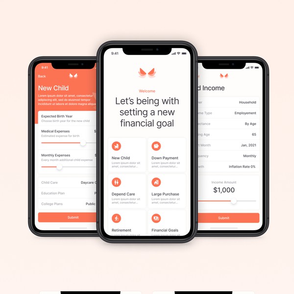 Financial app Planner