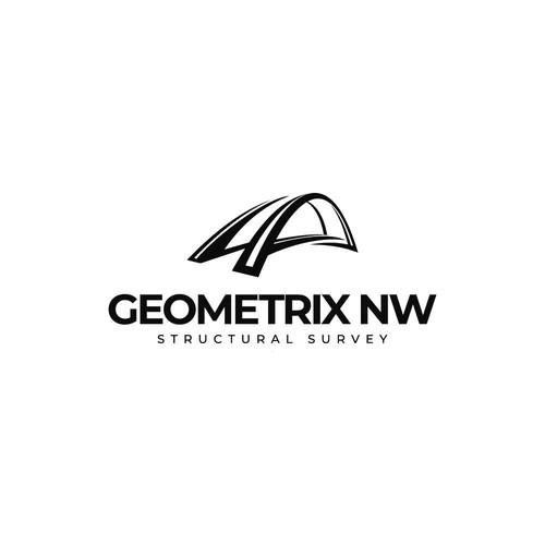 Bridge Construction Logo for Geometrix NW Design by unreal studio