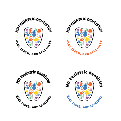 Design di Design a colorful appealing logo for a Pediatric Dentistry group di MrsR1ck3rt