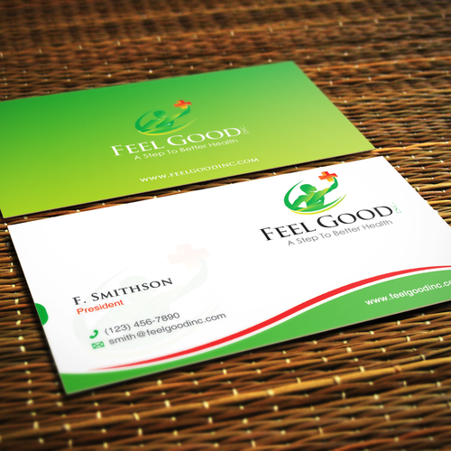 A Step To Better Health - Business card for the medical industry Design by ™SF_Design™