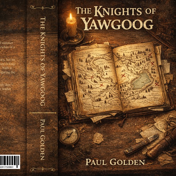 Design by HH_Malik titled "The Knights of Yawgoog - Book Cover"