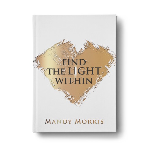 Book cover “find the light within” Design by Levro