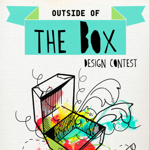 Help us create the Outside of The Box Design Contest for art students for GraduationSource.com  Design by rsdesignco
