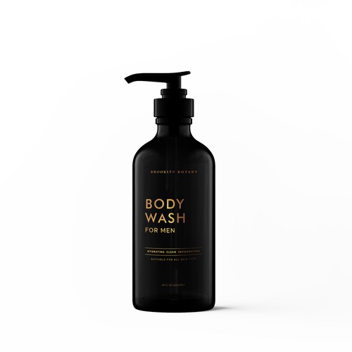 Design a Luxurious Men's Body Wash Design réalisé par @rysmrn