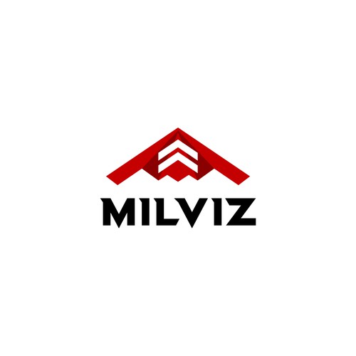 MILVIZ Logo - Producer of Military Flight Simulation Design by KEN™