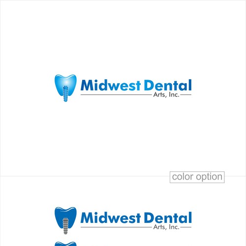 Create a logo for a cutting edge dental laboratory, Midwest Dental Arts, Inc. Design by HeyEksa!