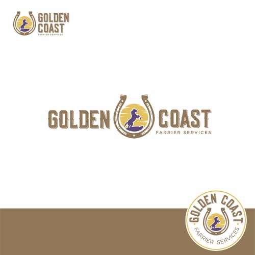 Golden Coast Farrier Services Design by Sava M- S Design