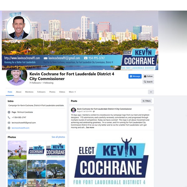 Design by 99PiX titled "Facebook banner"