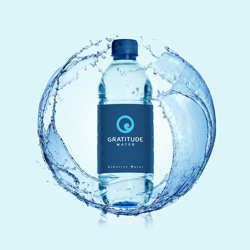 Logo Design For New Water Beverage Brand Design by betiatto