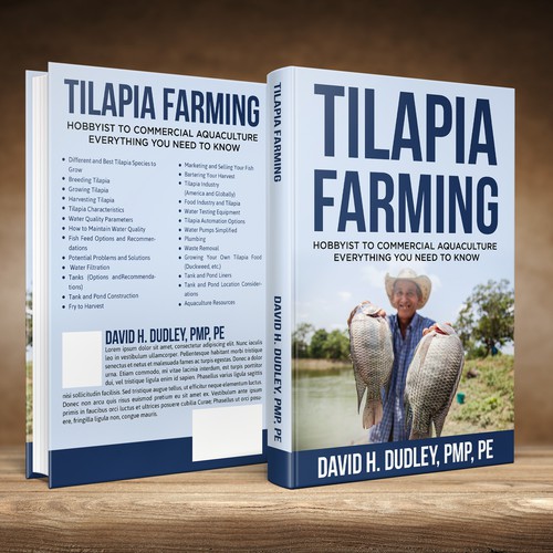 Tilapia Farming - Book Cover Design by studio02