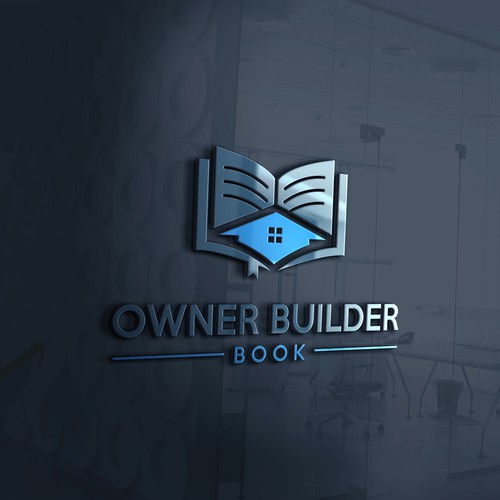 The New Owner Builder Book Logo Design by Creator Hub
