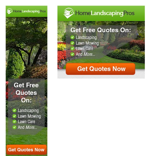 Fun and Exciting Landscaping Banner Ad Design por Hristo Itchov